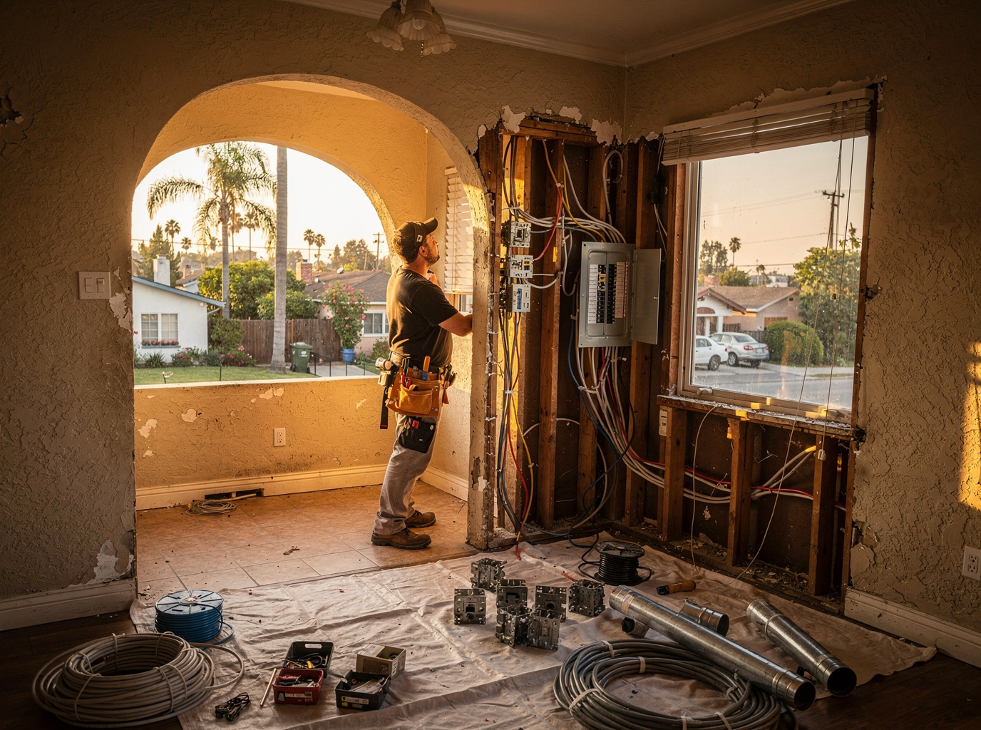 Cost Factors for Replacing Knob and Tube Wiring in Older Los Angeles Homes